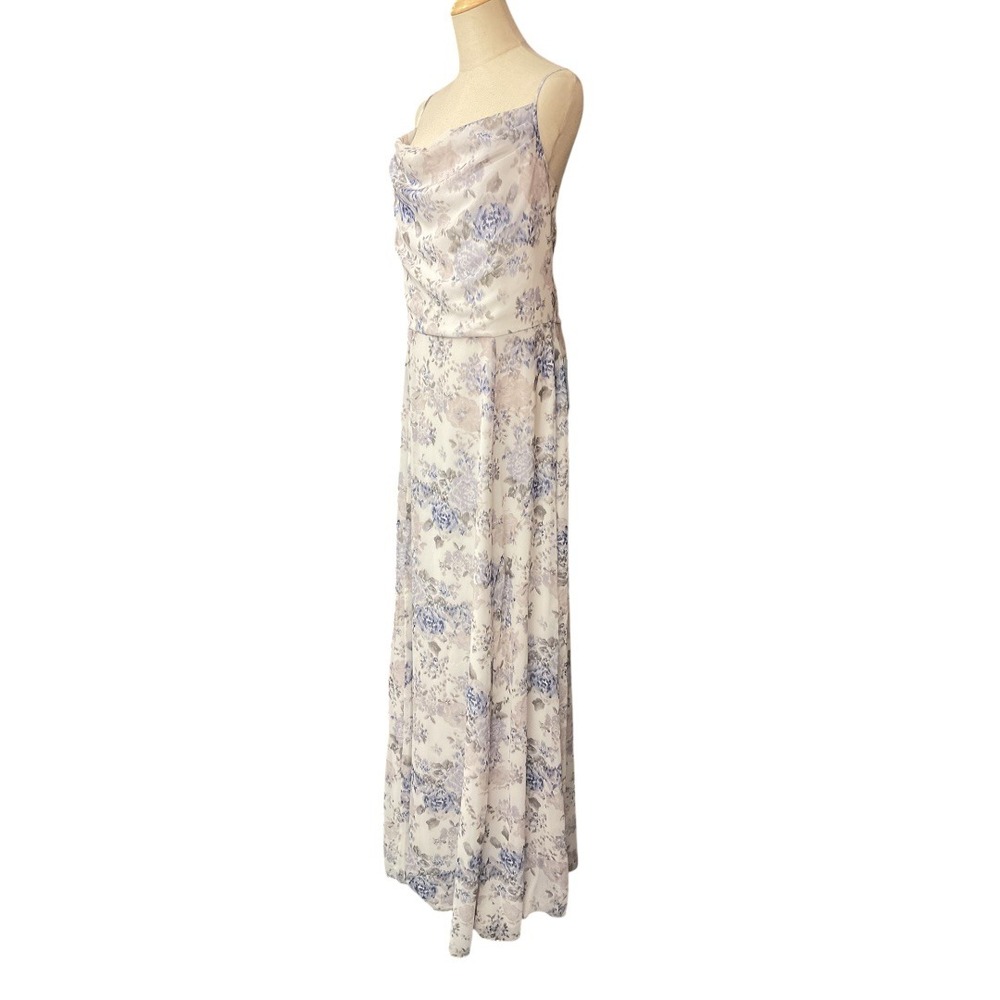 NWT WAYF The Wesley‎ Etched Roses Cowl Neck Gown Plus Size XXL Fomal Party - Picture 5 of 14